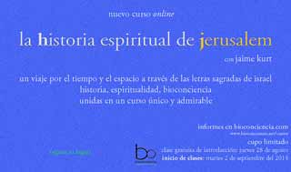 curso la historia espiritual de jerusalem